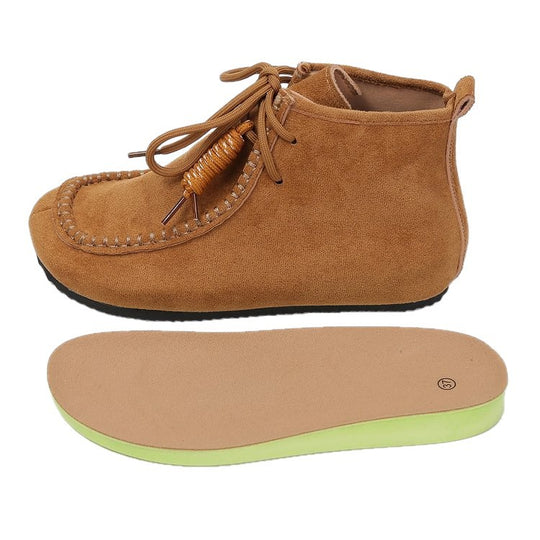 Damen nan mokassin-ankleboots mit handnaht, weichem Innenfutter und profilierter Leichtsohle EB