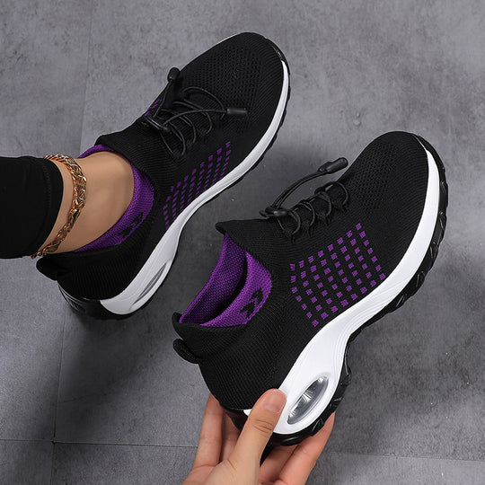 Damen Luftdurchlässige Laufschuhe mit dämpfendem Air-Cushion-System EB