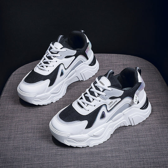 Damen Sportliche Sneaker mit atmungsaktiver Mesh-Oberfläche und ergonomischer Dämpfung EB