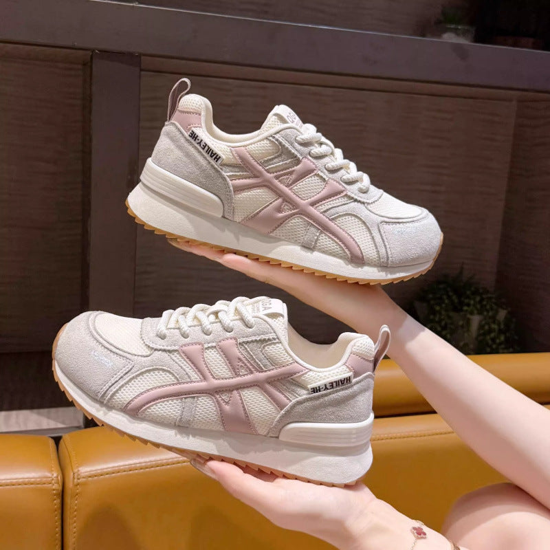 Damen Sportliche Sneakers mit atmungsaktivem Mesh-Obermaterial und dynamischer Dämpfung EB