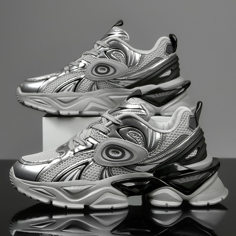 Damen Sportliche Sneakers mit innovativem Dämpfungssystem und futuristischem Design EB