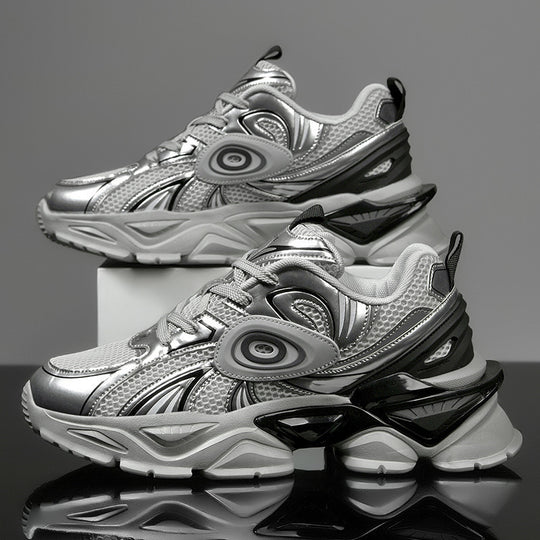 Damen Sportliche Sneakers mit innovativem Dämpfungssystem und futuristischem Design EB