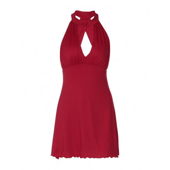 Damen Neckholder Sommerkleid EB
