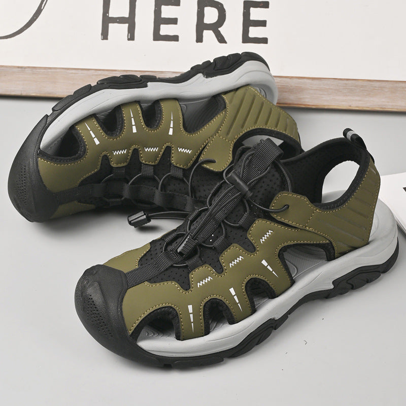 Damen Atmungsaktive Freizeit-Sandalen mit verstellbarem Schnürsystem EB