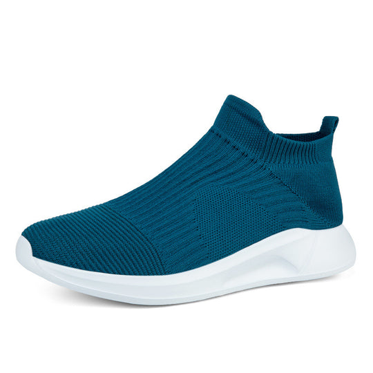 Damen Komfortable Stricksneaker mit rutschfester Sohle EB