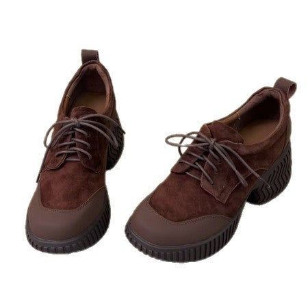 Damen Chunky Sneakers mit markantem Profil und hohem Absatz EB