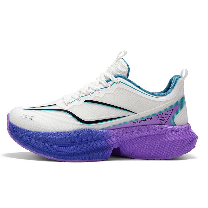 Damen Hochleistungs-Runningschuhe mit atmungsaktiver Oberflächenstruktur und dämpfender Sohle EB