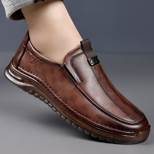 Herren Elegante Slip-On Schuhe aus qualitativ hochwertigem Leder EB