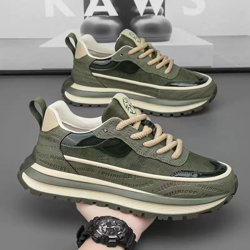 Damen Sportliche Trend Sneakers mit dämpfender Sohle und strapazierfähigem Obermaterial EB