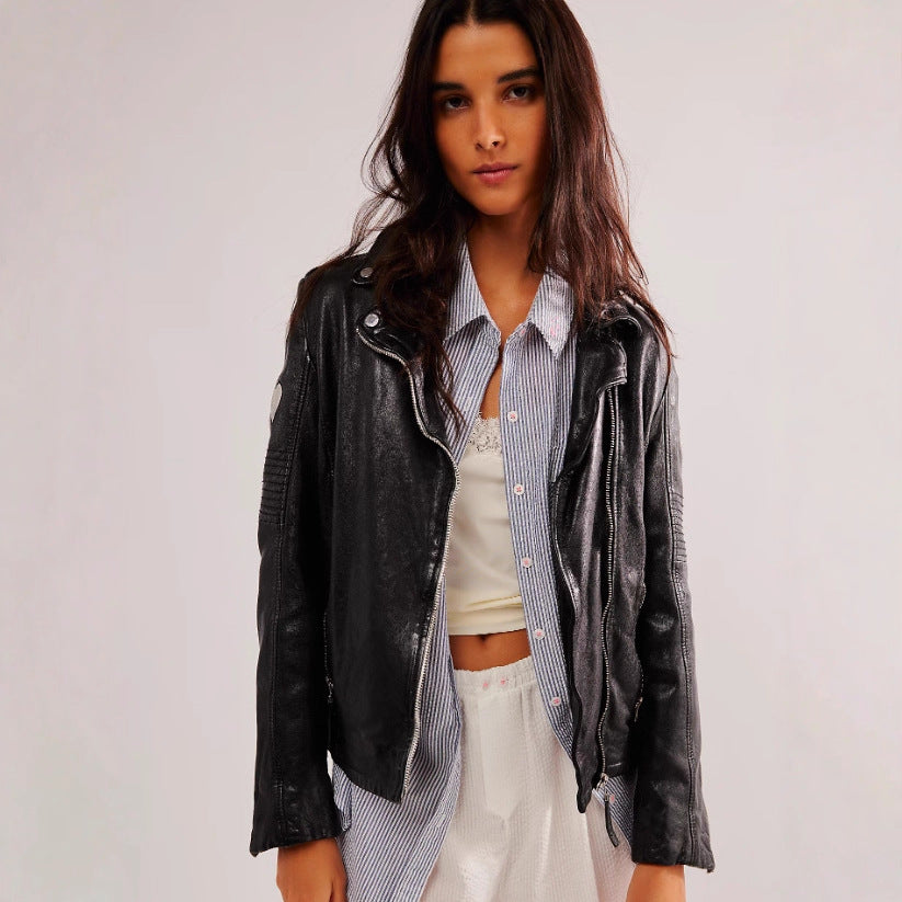 Damen jacke mit Herz-Applikationen EB