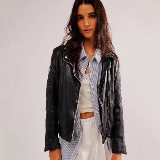 Damen jacke mit Herz-Applikationen EB