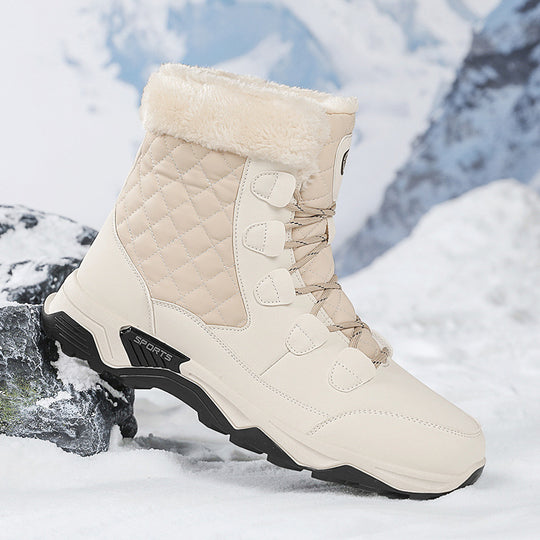 Damen Winterstiefel mit gefüttertem Innenbereich und griffiger Laufsohle EB