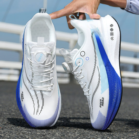 Unisex Performance-Laufschuhe mit Drehverschluss, mehrschichtiger Rebound-Zwischensohle und stabiler TPU-Fersenstütze EB