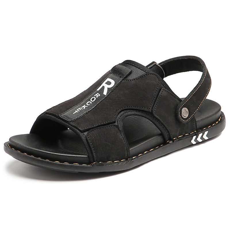 Herren Komfortable und stylische Freizeitsandalen mit verstellbarem Riemen EB