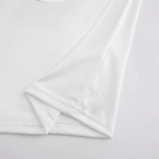 Damen Crop-T-Shirt mit floralem Artwork und lässigem Schnitt EB