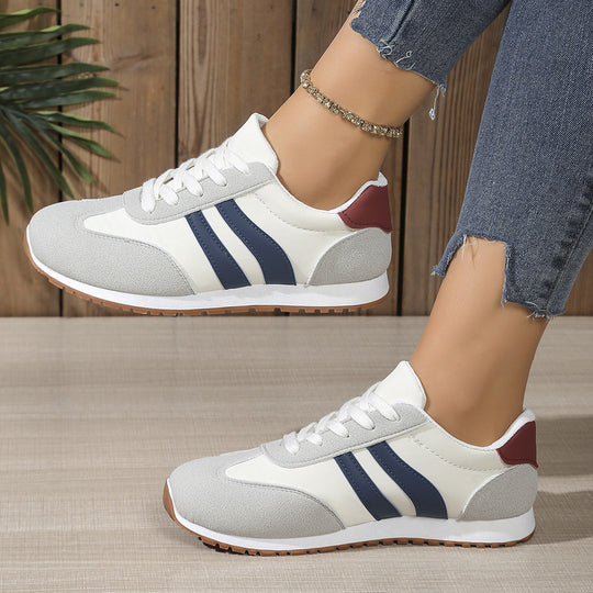 Damen Freizeitsneaker mit atmungsaktivem Obermaterial und rutschfester Sohle EB