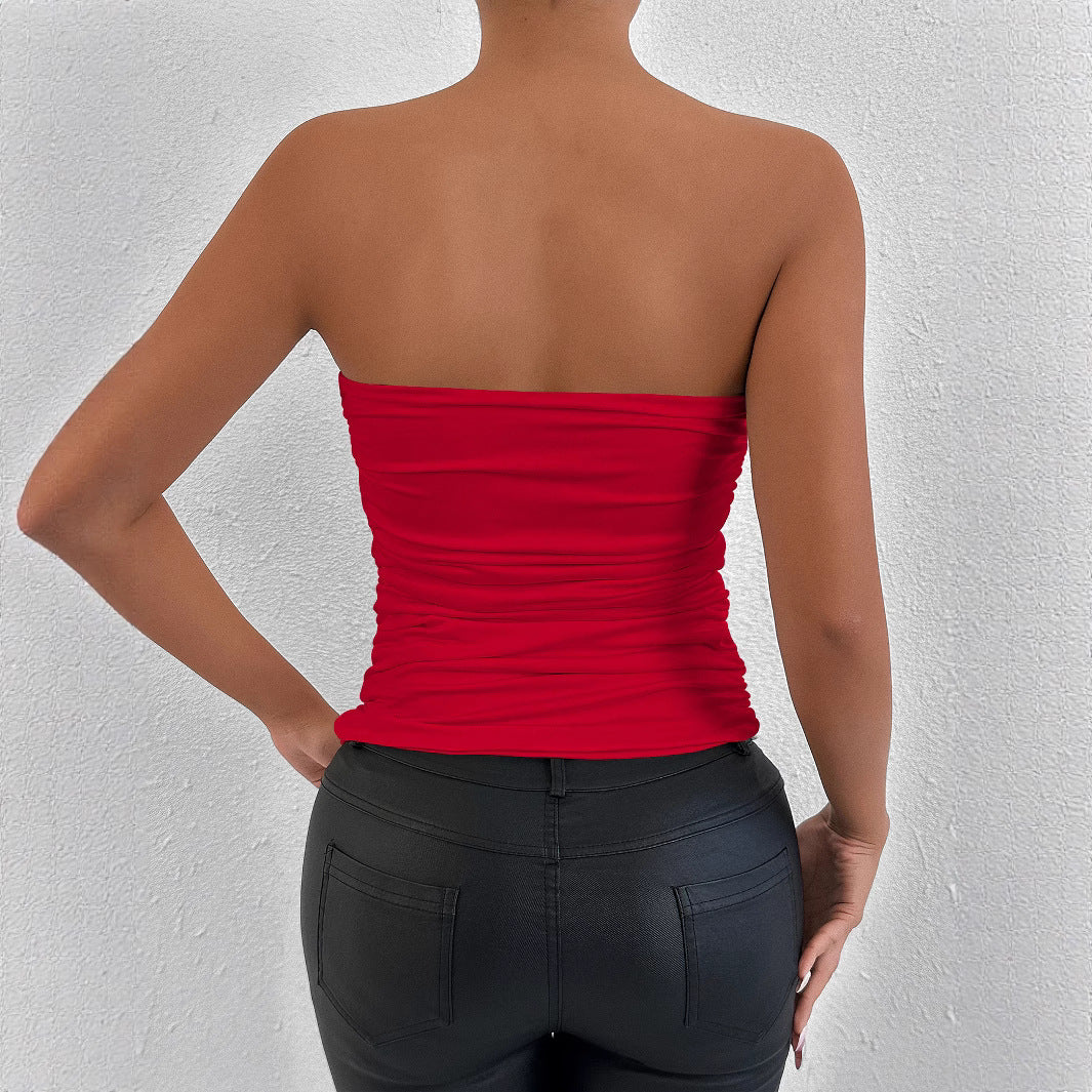 Damen Rüschen Top EB
