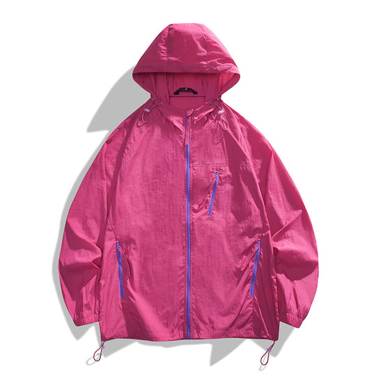 Herren leichtgewichtige Windjacke mit praktischen Taschen und atmungsaktiven Eigenschaften EB