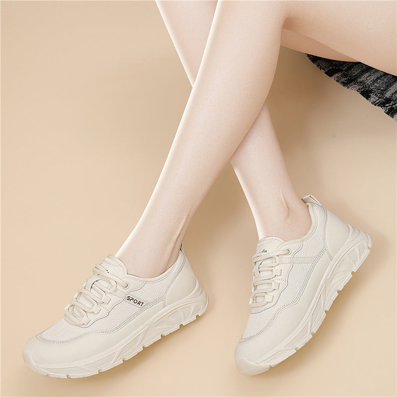 Damen Sportliche Freizeit-Sneaker mit elastischem Schnürsystem und dämpfender Sohle EB