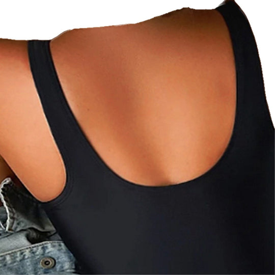Damen Einteiler Badeanzug mit floralem Design EB