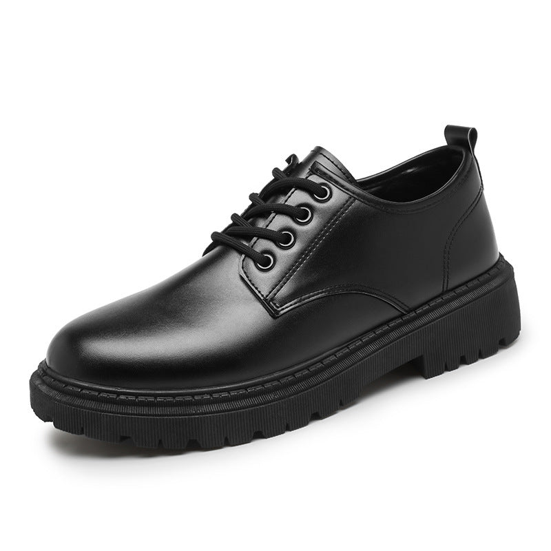 Damen Modische Schnürschuhe mit glänzender Oberfläche und rutschfester Sohle EB