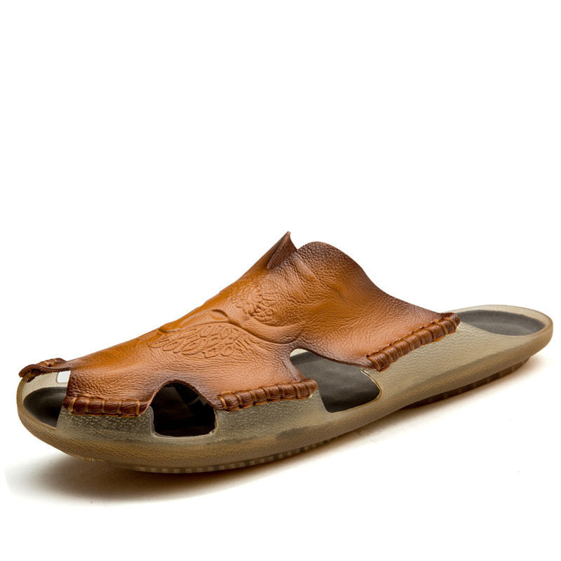 Damen Leder-Clogs mit luxuriösem Design und atmungsaktiver Sohle EB
