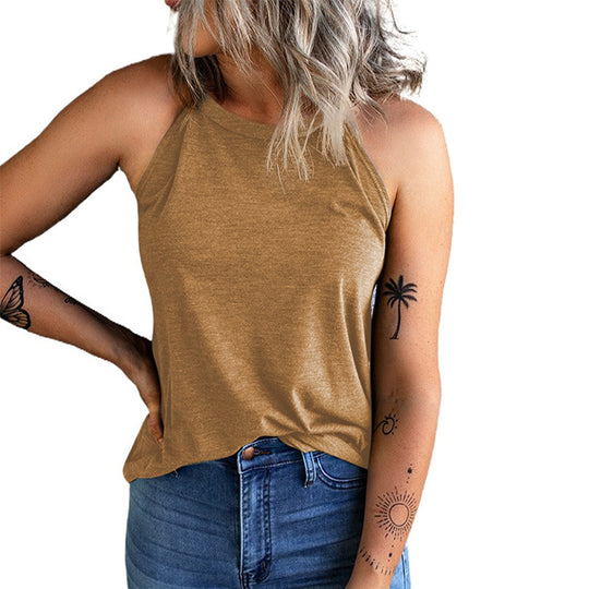 Damen Ärmeloses Sporttop mit lässigem Schnitt und feuchtigkeitsableitender Funktion EB
