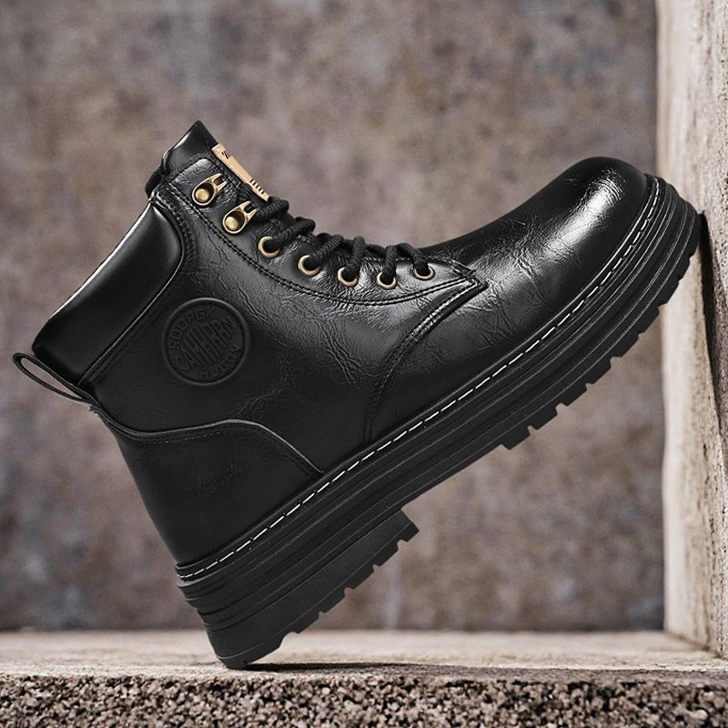 Damen Robuste Schnürstiefel mit verstärktem Knöchel und rutschfester Sohle EB