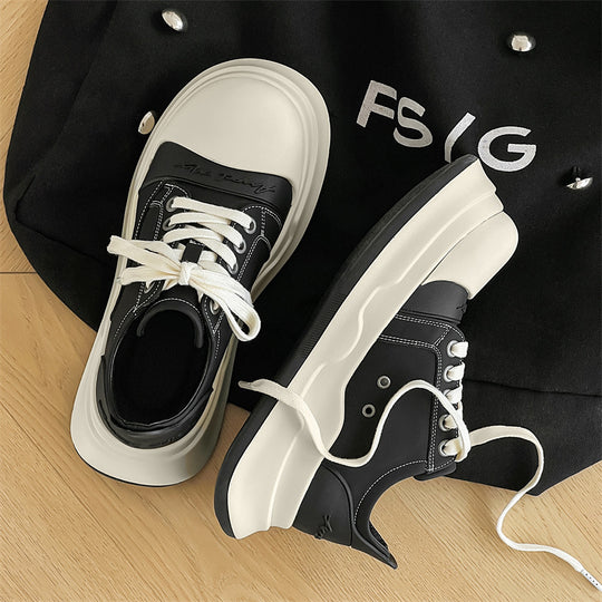 Damen Sportliche Warmfutter Sneakers mit rutschfester Sohle EB