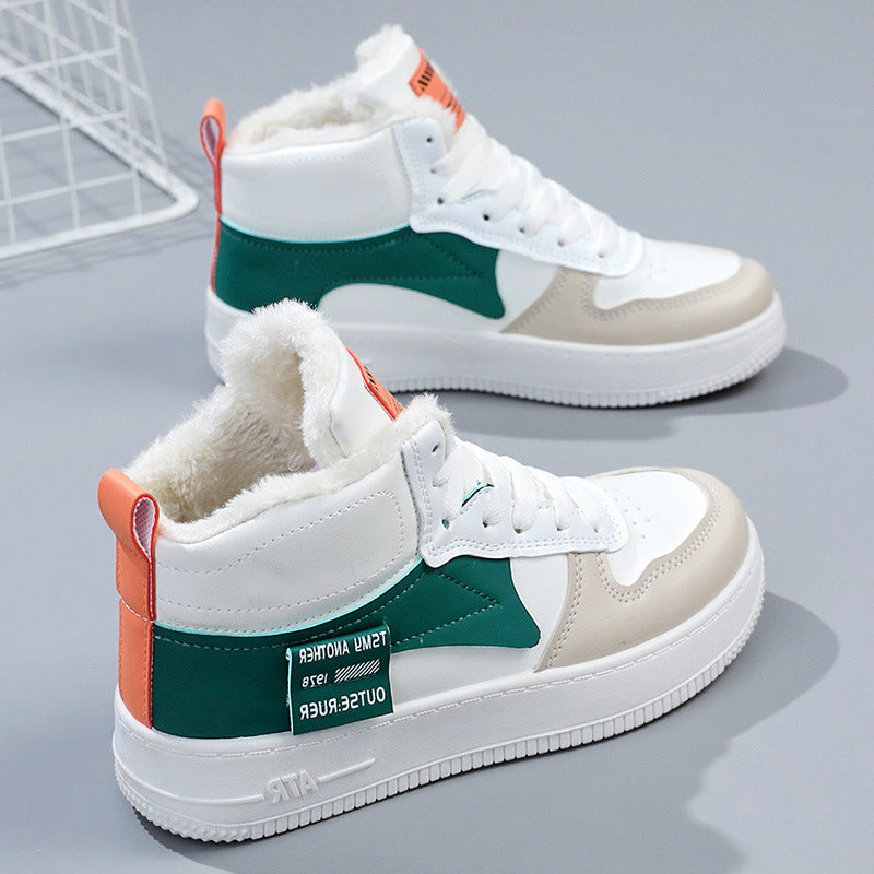 Damen Hochwertige Sneaker mit Warmfutter EB
