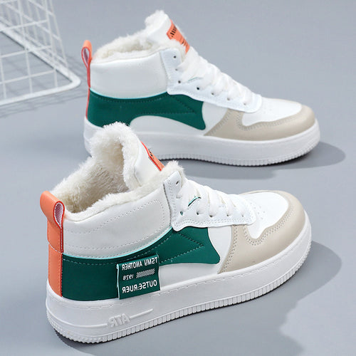 Damen Hochwertige Sneaker mit Warmfutter EB