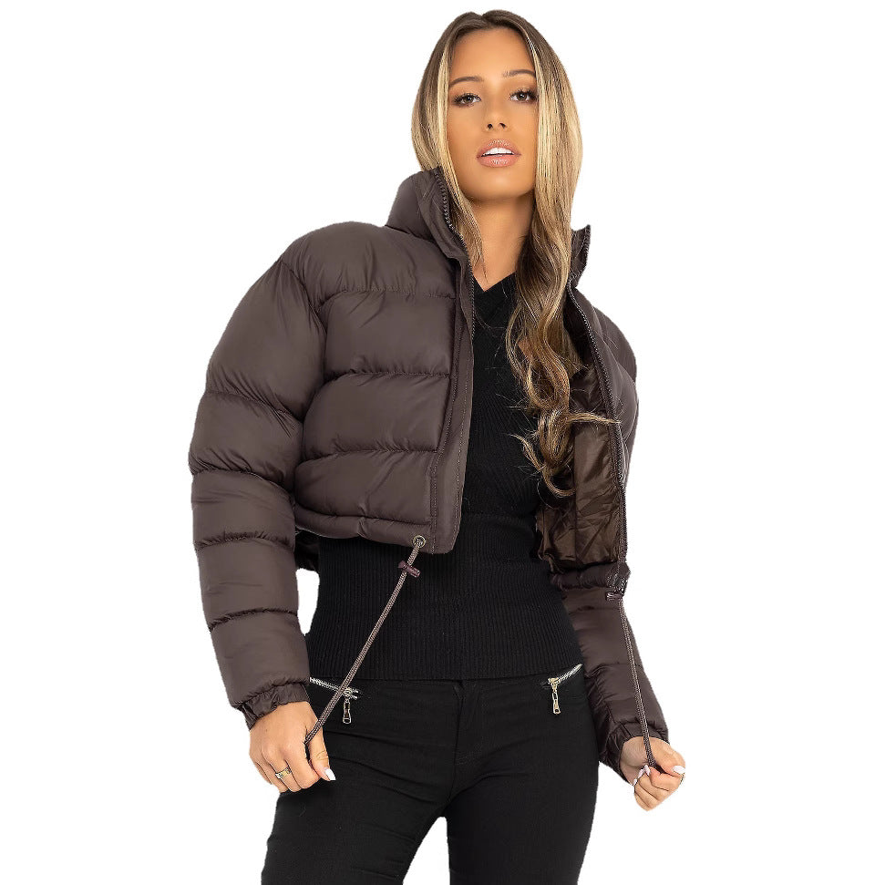 Damen trendige kurze Steppjacke EB