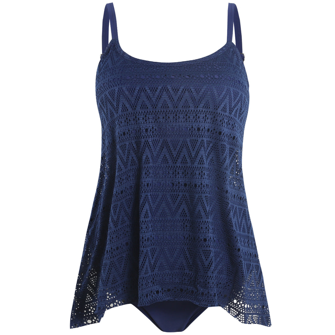 Damen Häkel-Tankini mit verstellbaren Trägern EB