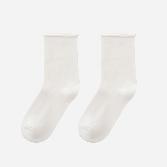 Damen Komfortable Baumwollsocken im klassischen Stil EB
