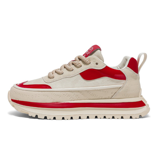 Damen Sportliche Sneakers mit innovativer dämpfender Laufsohle und trendigem Obermaterial EB