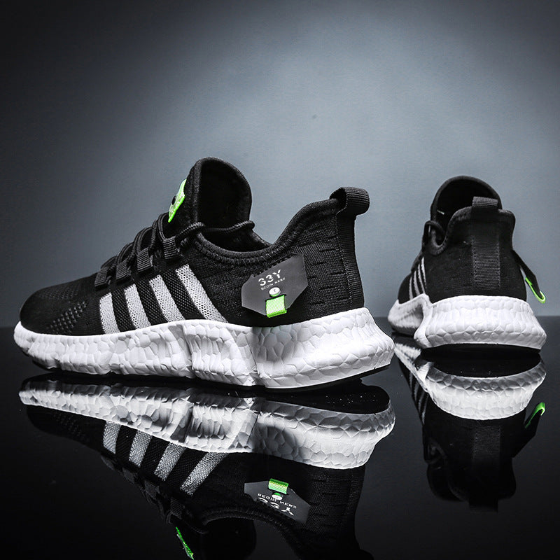 Damen Atmungsaktive Sport Sneakers mit stoßdämpfender Sohle und flexibler Konstruktion EB