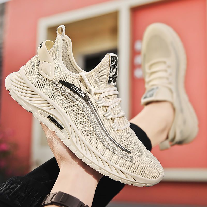 Damen Atmungsaktive Freizeitschuhe mit elastischem Einschlupfdesign EB