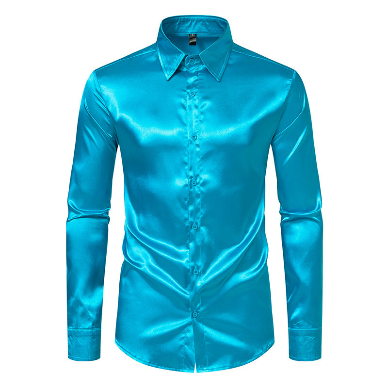 Herren Seidenhemd EB