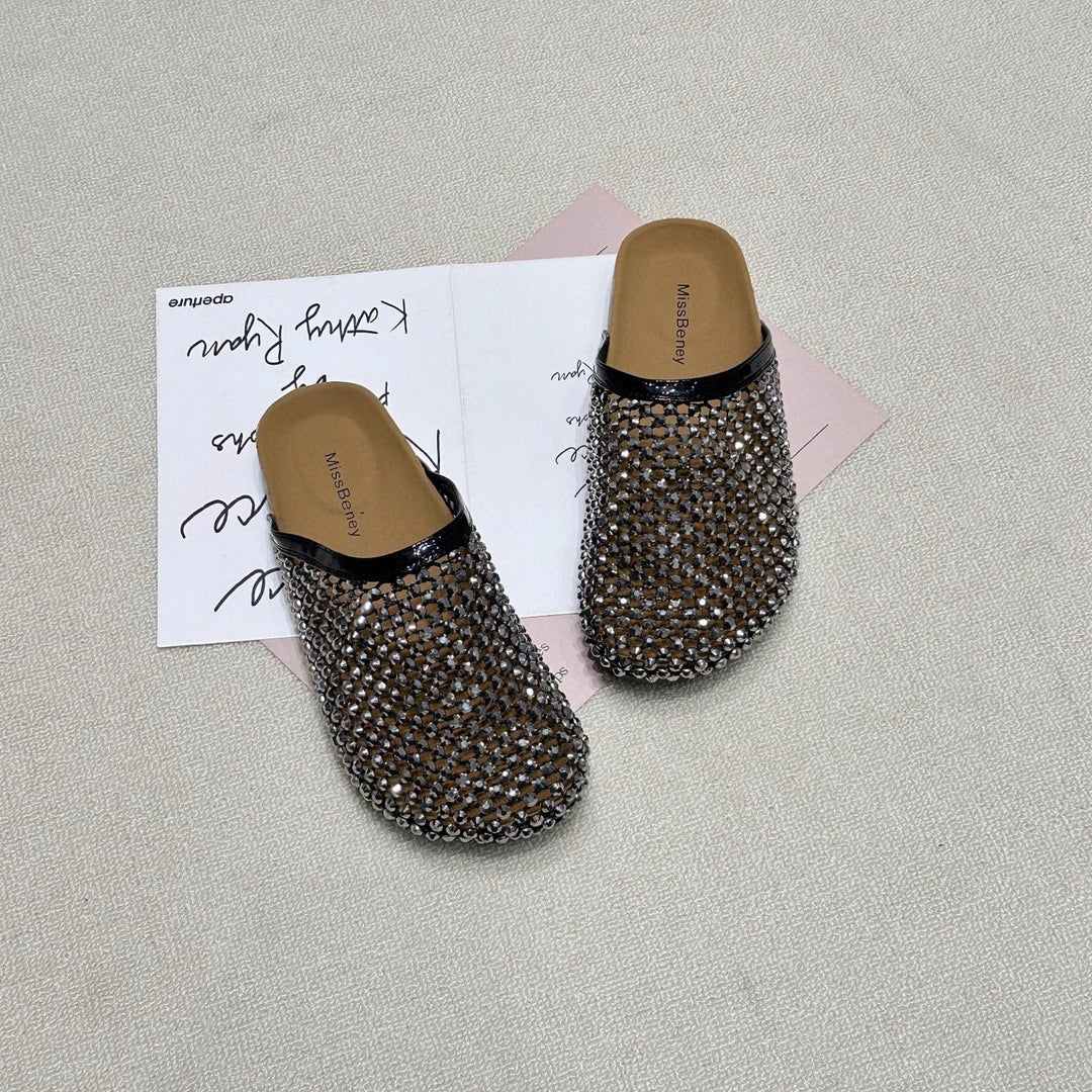 Damen Modische Clogs mit Funktionsoberfläche und komfortablem Fußbett EB
