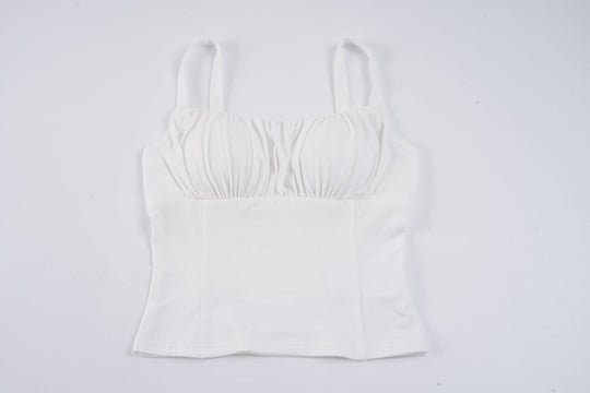 Damen-Bustier-Oberteil mit schmeichelnder Passform und feinen Rüschen EB