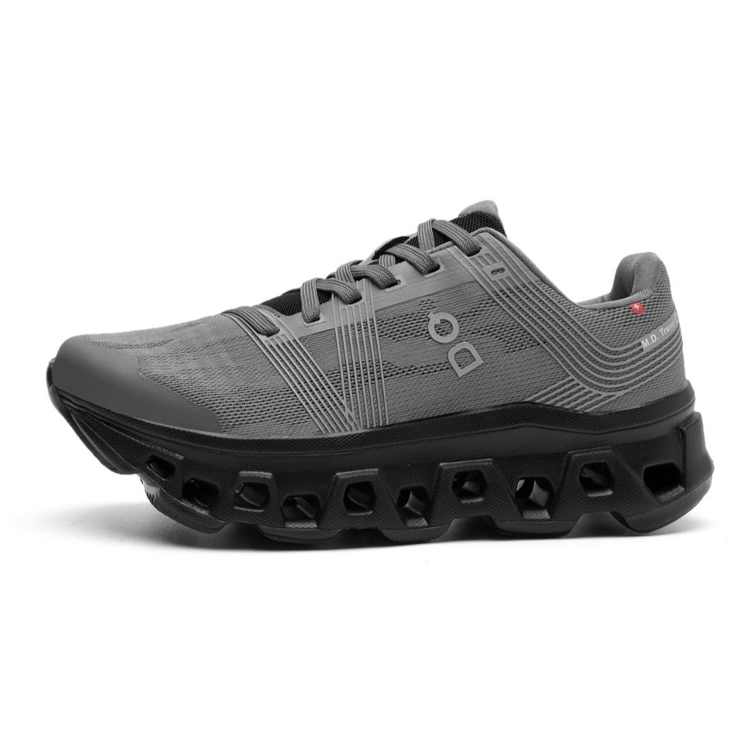 Unisex leichte Straßenlauf-Sneaker mit hochdynamischer Rebound-Zwischensohle und atmungsaktivem Strickoberteil EB