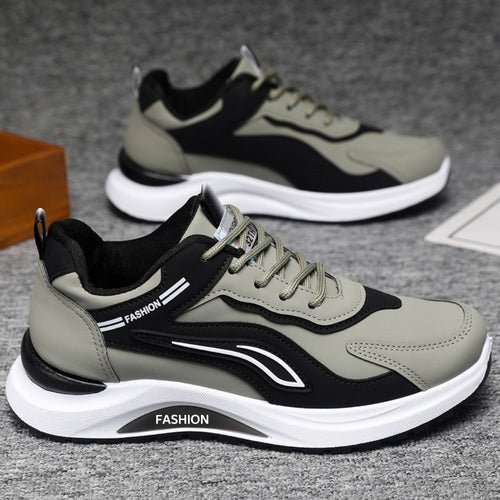 Herren Modische und komfortable Sneakers mit atmungsaktivem Obermaterial und dämpfender Laufsohle EB
