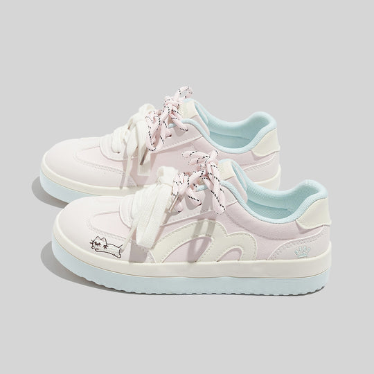 Damen Sneaker mit verspieltem Tiermotiv von EB