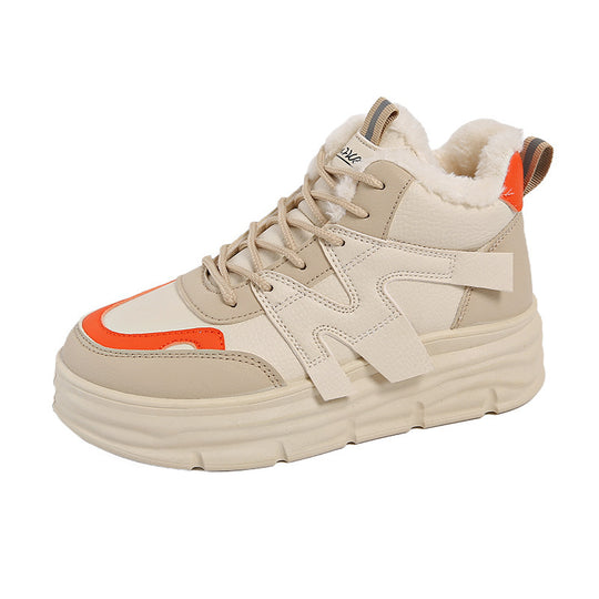 Damen Hohe Sneakers mit weichem Innenfutter und modischem Design EB