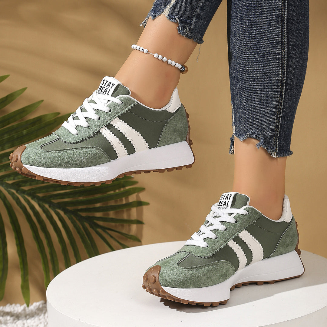 Damen Sportliche Laufschuhe mit rutschfester Sohle und atmungsaktivem Obermaterial EB