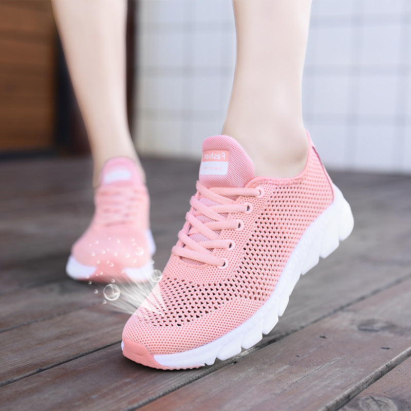 Damen Lauf- und Freizeitschuhe mit atmungsaktivem Obermaterial und flexibler Sohle EB