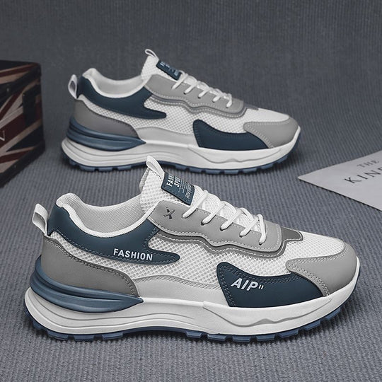 Damen Sportliche Sneakers mit atmungsaktivem Obermaterial und flexiblem Sohlenprofil EB