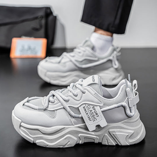 Damen Sportliche Lauf Sneakers mit hochdämpfender Sohle und atmungsaktivem Mesh-EB