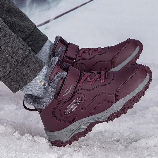 Damen Winterfestige Wanderschuhe mit isolierendem Futter und rutschfester Sohle EB