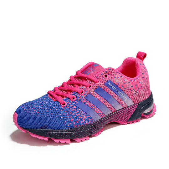 Herren leichte Strick-Running-Sneaker mit integrierter Fersen-Luftkammer und griffiger Trailsohle EB